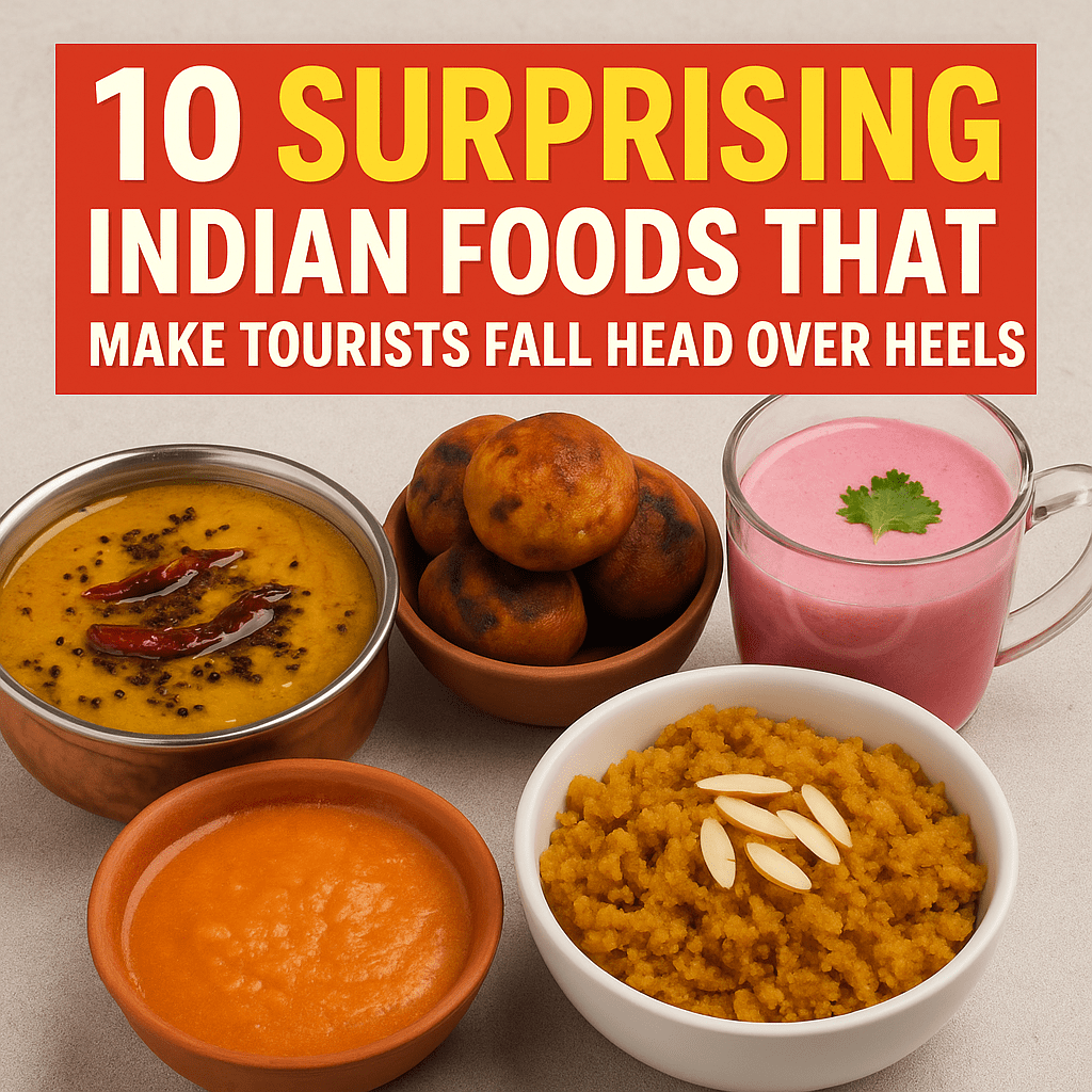 10 Surprising Indian Foods That Make Tourists Fall Head Over Heels